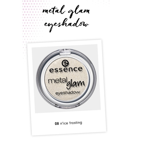 essence Makeup New Essence Metal Glam Eyeshadow 8 Nice Frosting